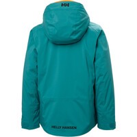 Helly Hansen chaqueta outdoor niño JR ALPHA JACKET vista trasera