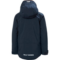 Helly Hansen chaqueta outdoor niño JR ALPHA JACKET vista trasera