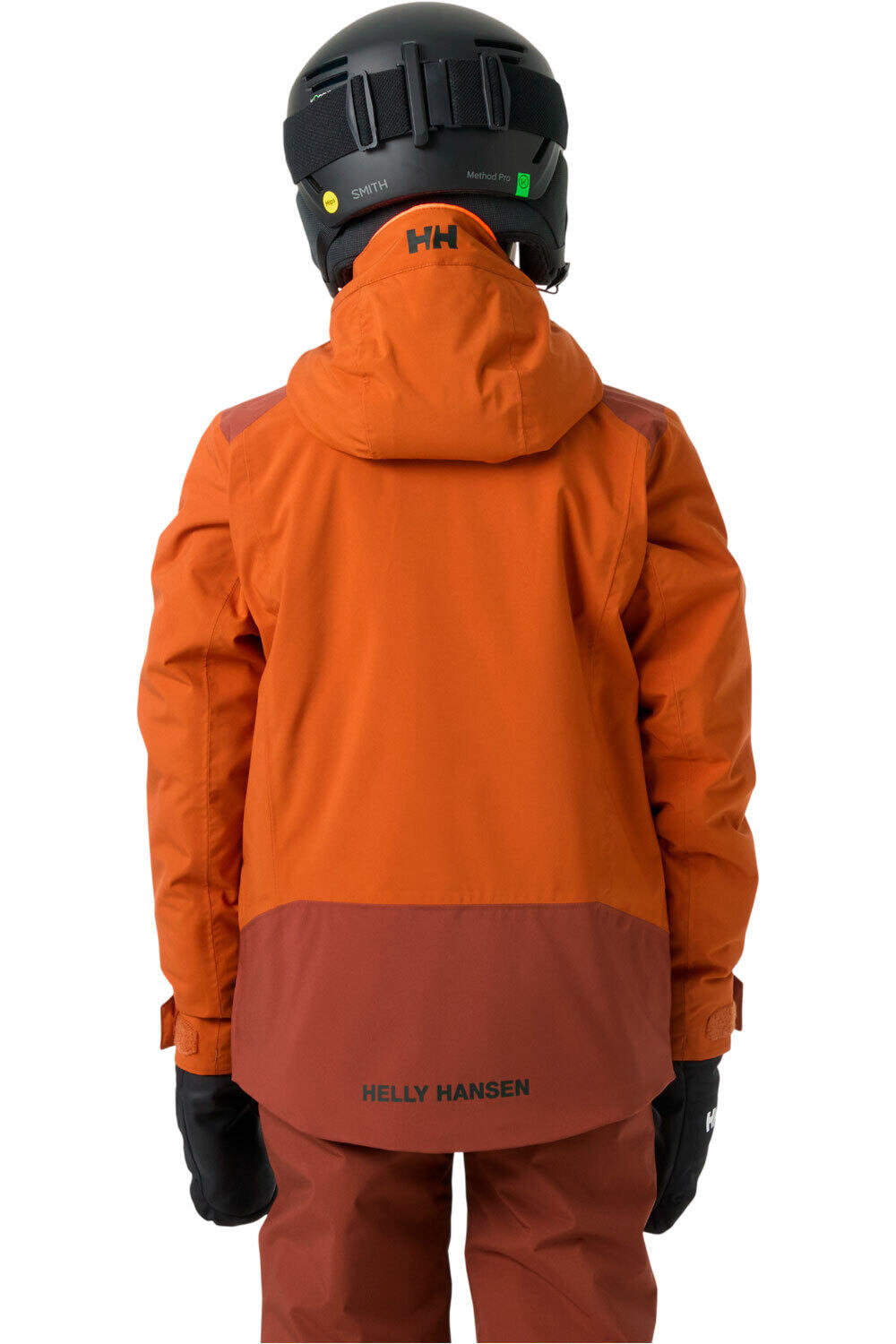 Helly Hansen chaqueta outdoor niño JR ALPHA JACKET vista trasera