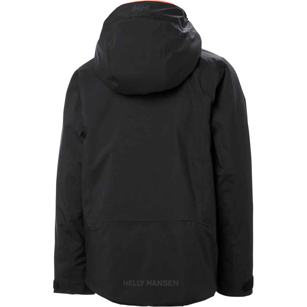 Helly Hansen chaqueta outdoor niño JR ALPHA JACKET vista trasera