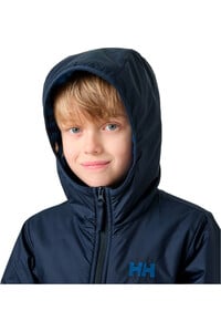 Helly Hansen chaqueta outdoor niño JR CHILL HOODED JACKET vista detalle