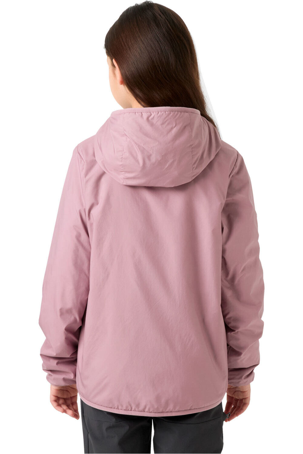 Helly Hansen chaqueta outdoor niño JR CHILL HOODED JACKET vista trasera