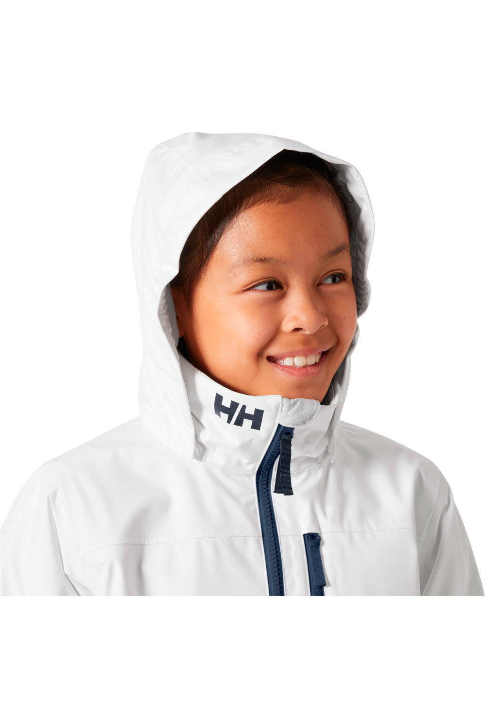 Helly Hansen chaqueta outdoor niño JR CREW MIDLAYER JACKET 2.0 vista detalle