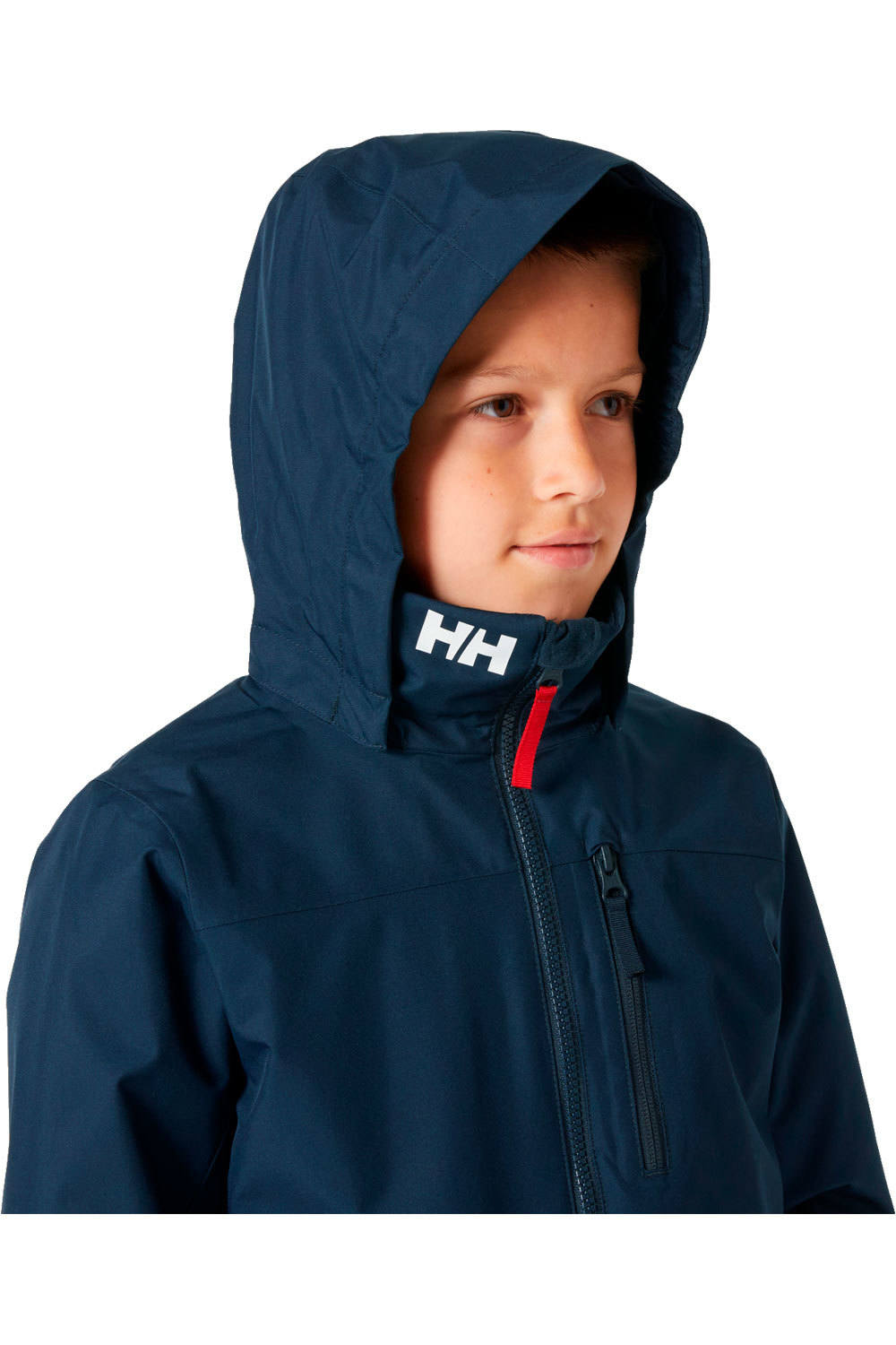 Helly Hansen chaqueta outdoor niño JR CREW MIDLAYER JACKET 2.0 vista detalle