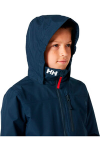 Helly Hansen chaqueta outdoor niño JR CREW MIDLAYER JACKET 2.0 vista detalle