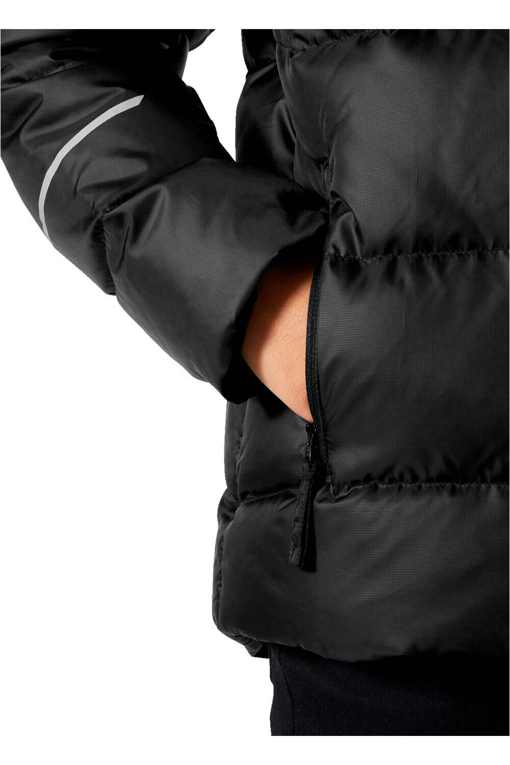 Helly Hansen chaqueta outdoor niño JR ISFJORD DOWN JACKET 2.0 vista detalle