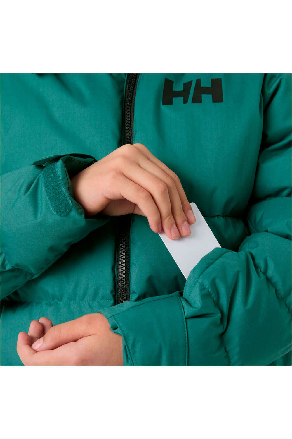 Helly Hansen chaqueta outdoor niño JR KVITFJELL RACE PUFFY JACKET 03
