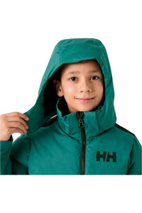 Helly Hansen chaqueta outdoor niño JR KVITFJELL RACE PUFFY JACKET vista detalle