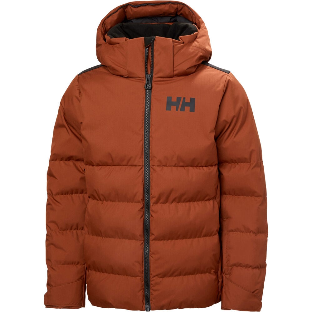 Helly Hansen chaqueta outdoor niño JR KVITFJELL RACE PUFFY JACKET vista frontal