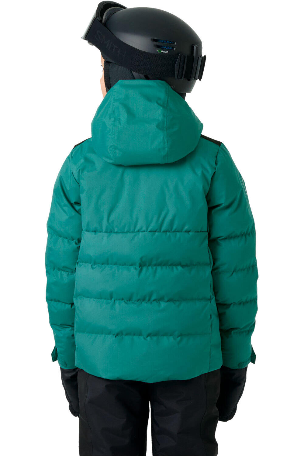 Helly Hansen chaqueta outdoor niño JR KVITFJELL RACE PUFFY JACKET vista trasera