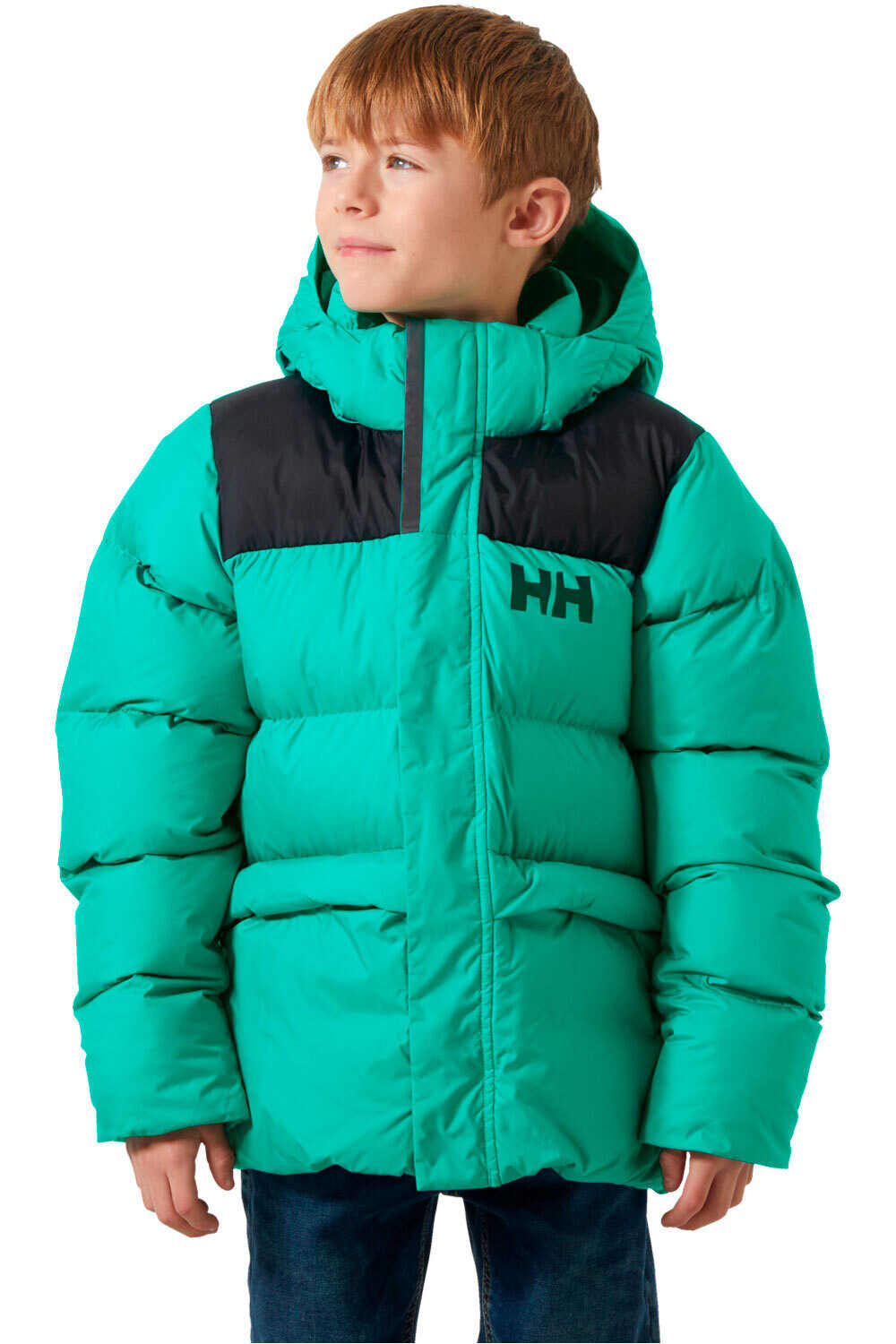 Helly Hansen chaqueta outdoor niño JR SPECTER PUFFY JACKET vista frontal
