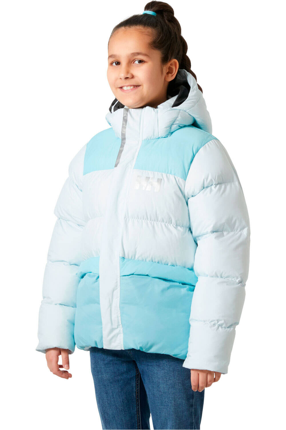Helly Hansen chaqueta outdoor niño JR SPECTER PUFFY JACKET vista frontal