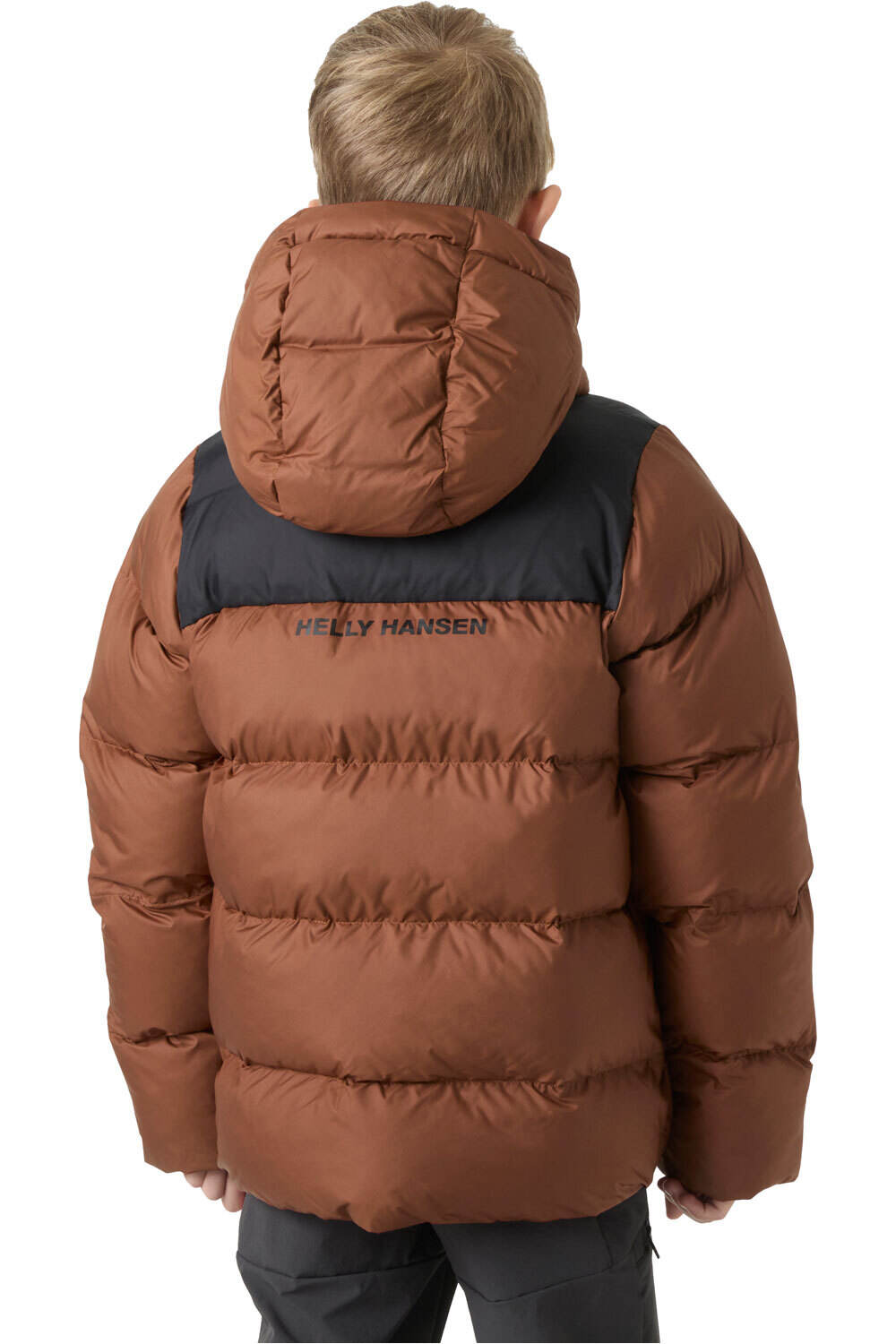 Helly Hansen chaqueta outdoor niño JR SPECTER PUFFY JACKET vista trasera