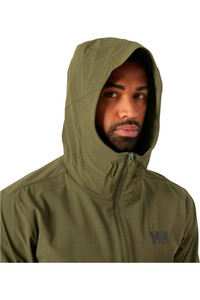 Helly Hansen chaqueta softshell hombre BLAZE SOFTSHELL HOOD vista detalle
