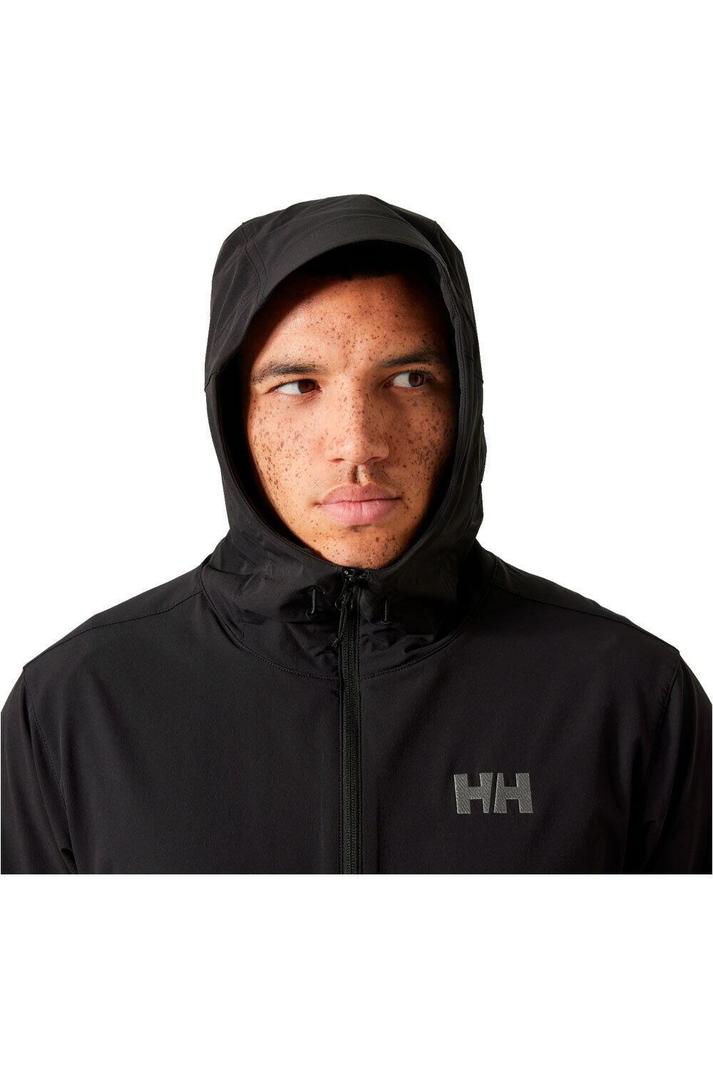 Helly Hansen chaqueta softshell hombre BLAZE SOFTSHELL HOOD vista detalle