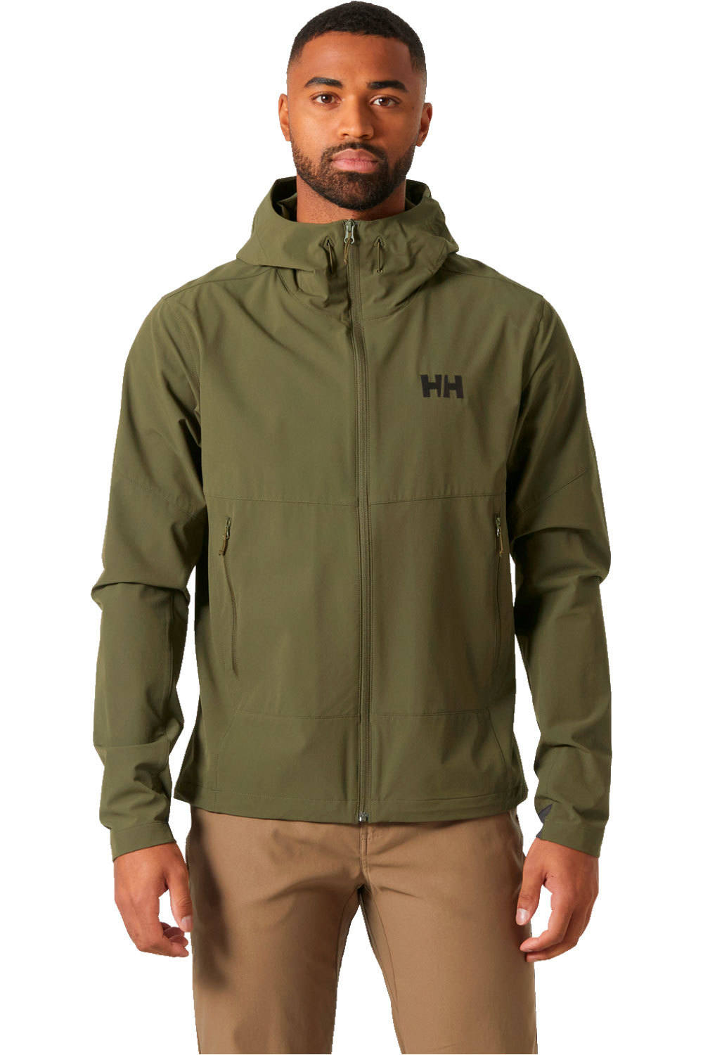 Helly Hansen chaqueta softshell hombre BLAZE SOFTSHELL HOOD vista frontal