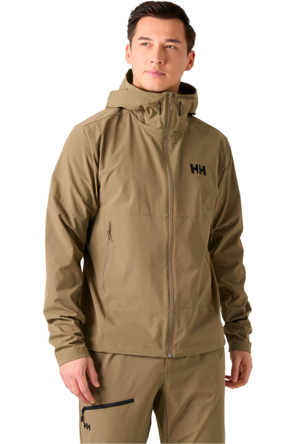 Helly Hansen chaqueta softshell hombre BLAZE SOFTSHELL HOOD vista frontal