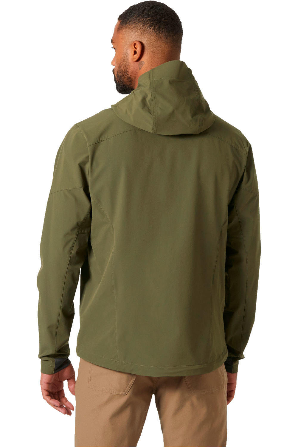 Helly Hansen chaqueta softshell hombre BLAZE SOFTSHELL HOOD vista trasera