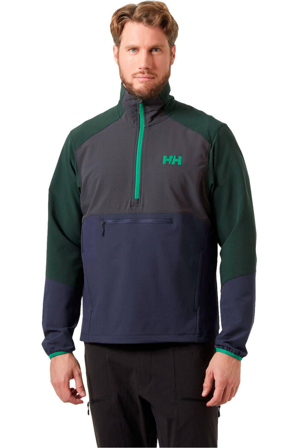 Helly Hansen chaqueta softshell hombre CASCADE SHIELD ANORAK vista frontal