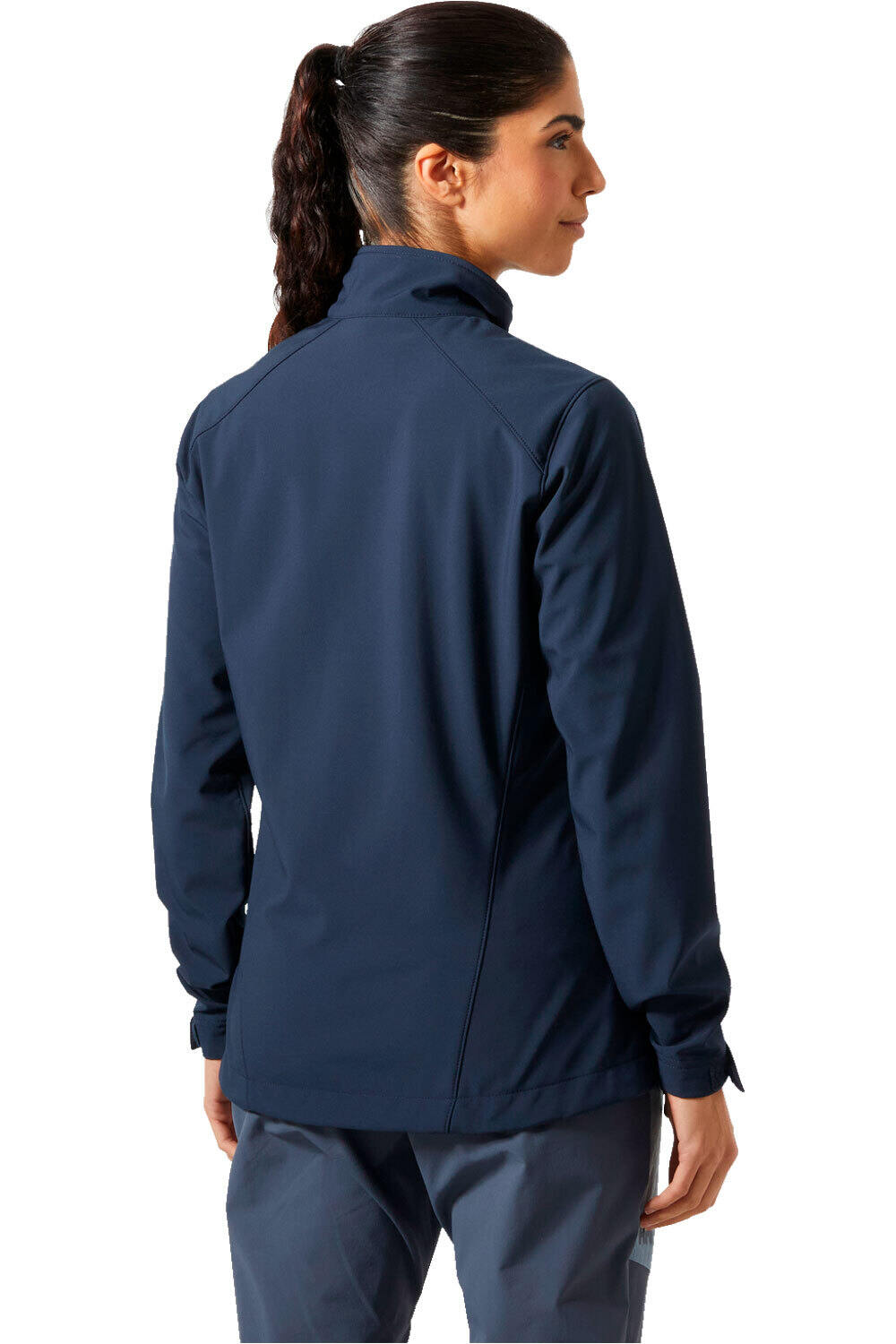Helly Hansen chaqueta softshell mujer W PARAMOUNT SOFTSHELL JACKET vista trasera