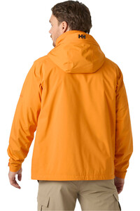 Helly Hansen chaquetas hombre HP RACING LIFALOFT HOOD JACKET vista trasera
