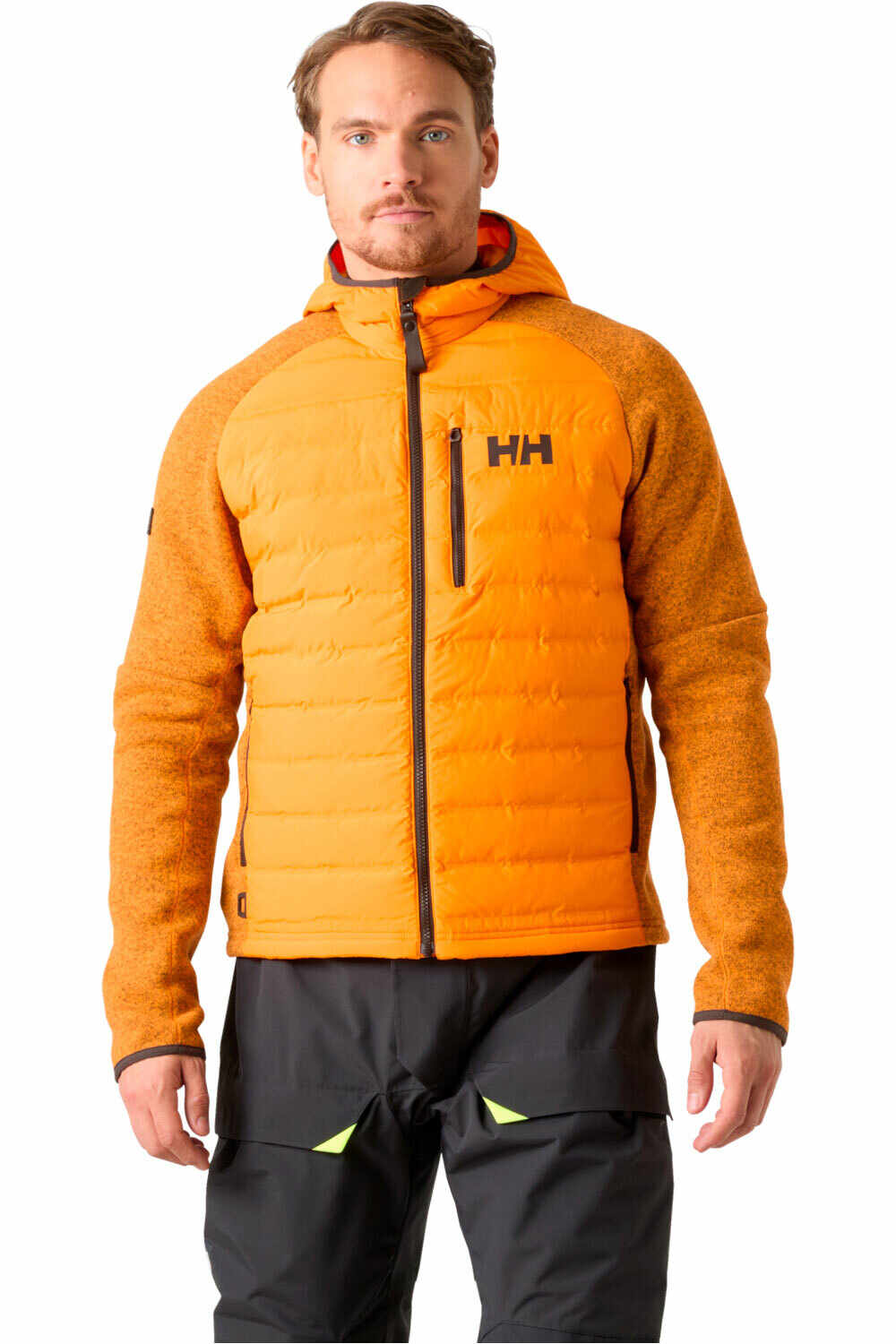 Helly Hansen chaquetas hombre SKAGEN HYBRID KNIT INSULATOR vista frontal