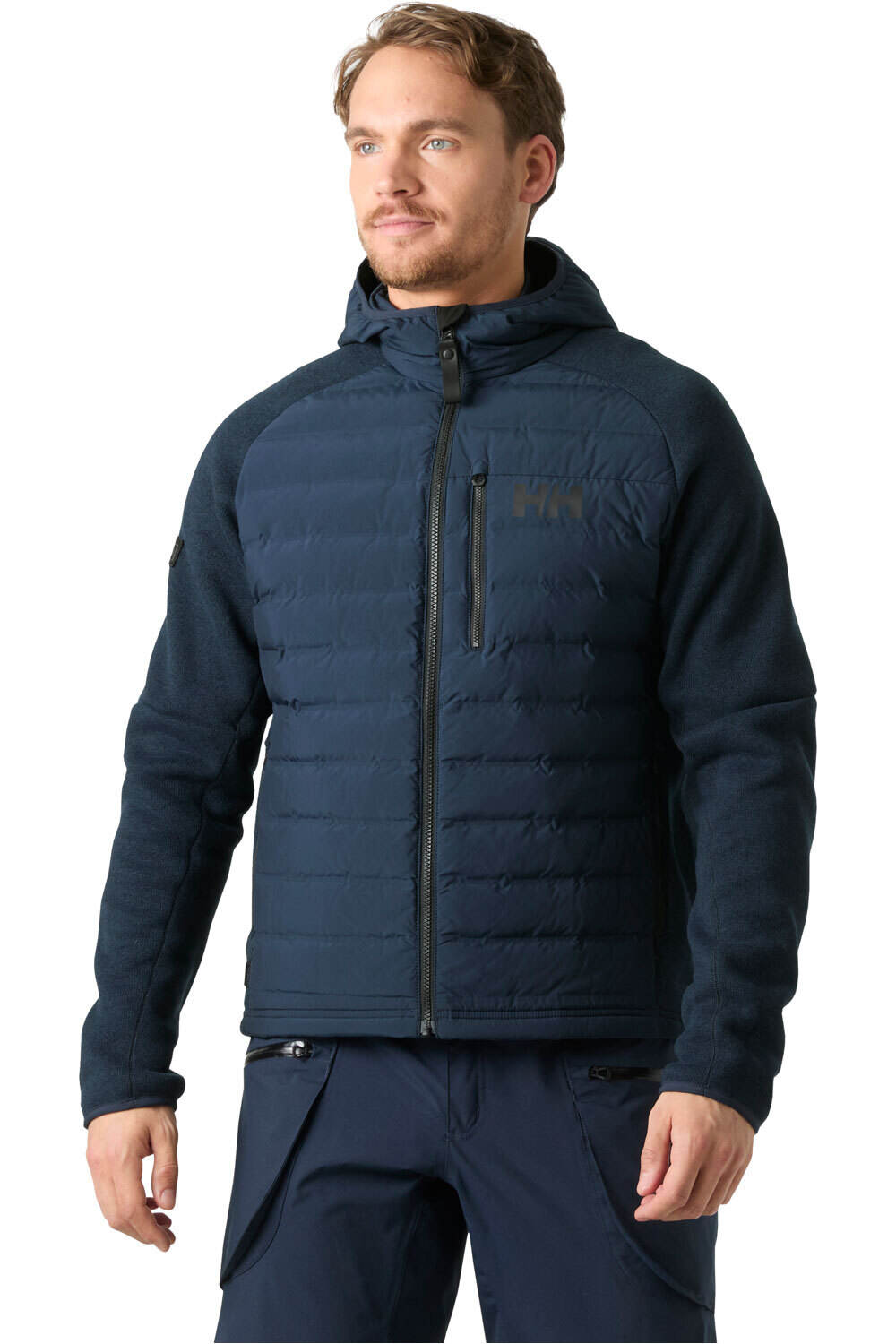 Helly Hansen chaquetas hombre SKAGEN HYBRID KNIT INSULATOR vista frontal