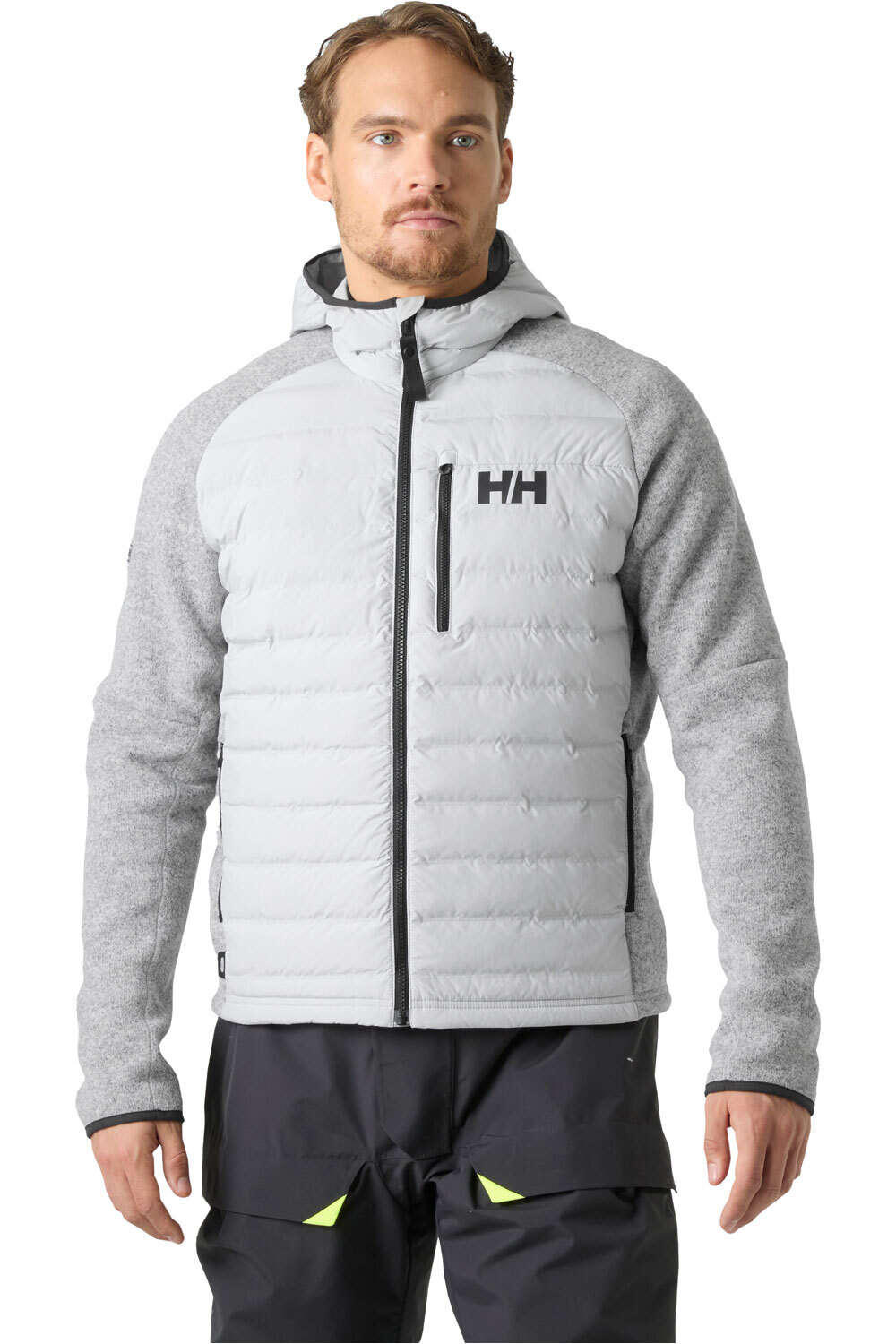 Helly Hansen chaquetas hombre SKAGEN HYBRID KNIT INSULATOR vista frontal