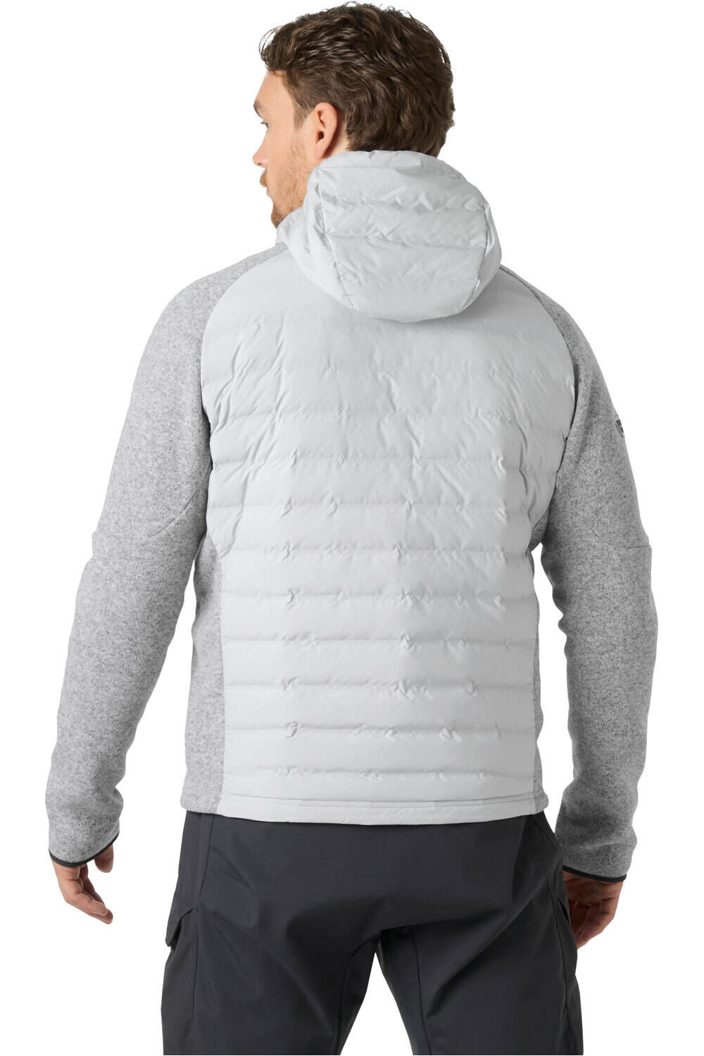 Helly Hansen chaquetas hombre SKAGEN HYBRID KNIT INSULATOR vista trasera
