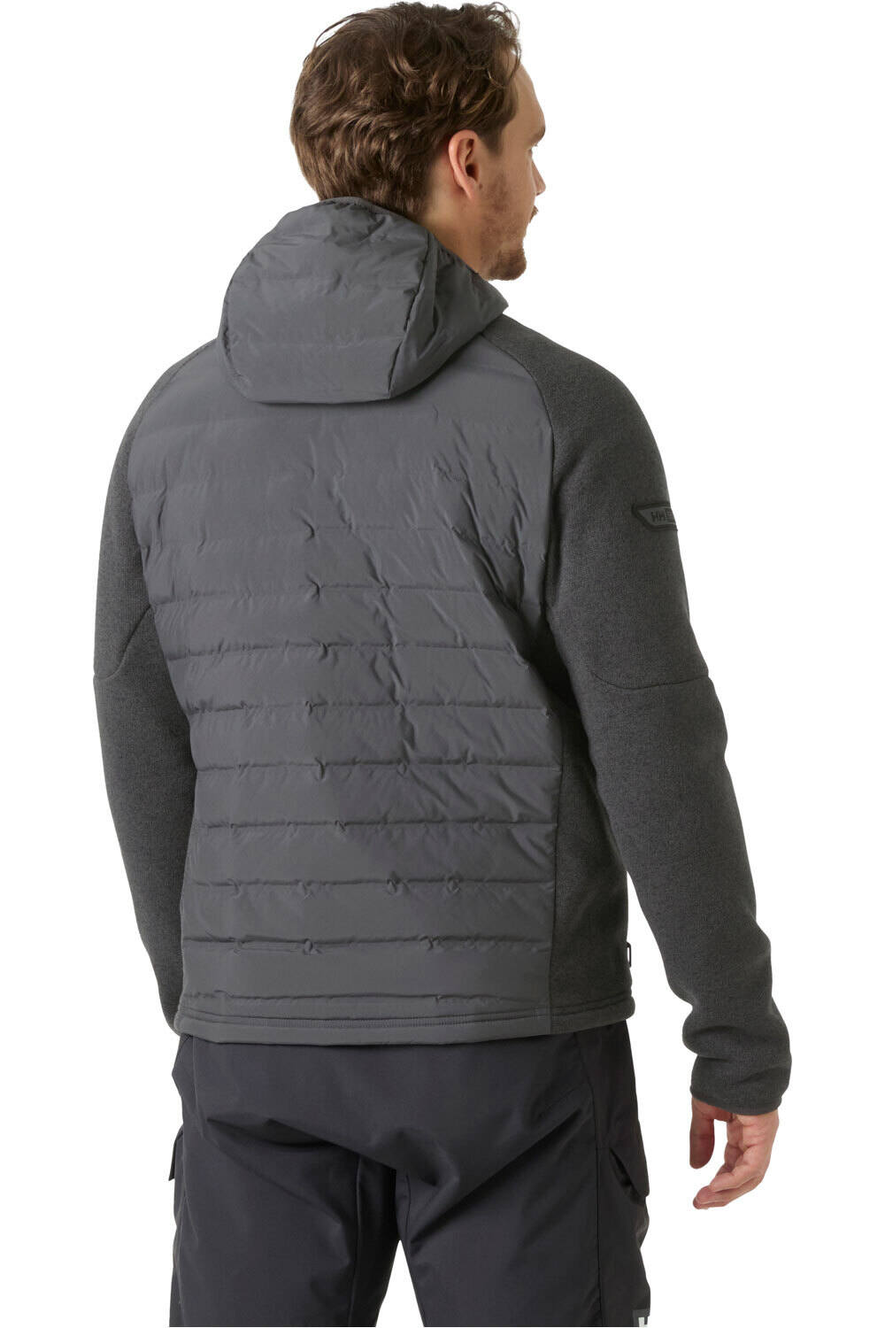 Helly Hansen chaquetas hombre SKAGEN HYBRID KNIT INSULATOR vista trasera