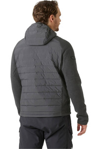Helly Hansen chaquetas hombre SKAGEN HYBRID KNIT INSULATOR vista trasera