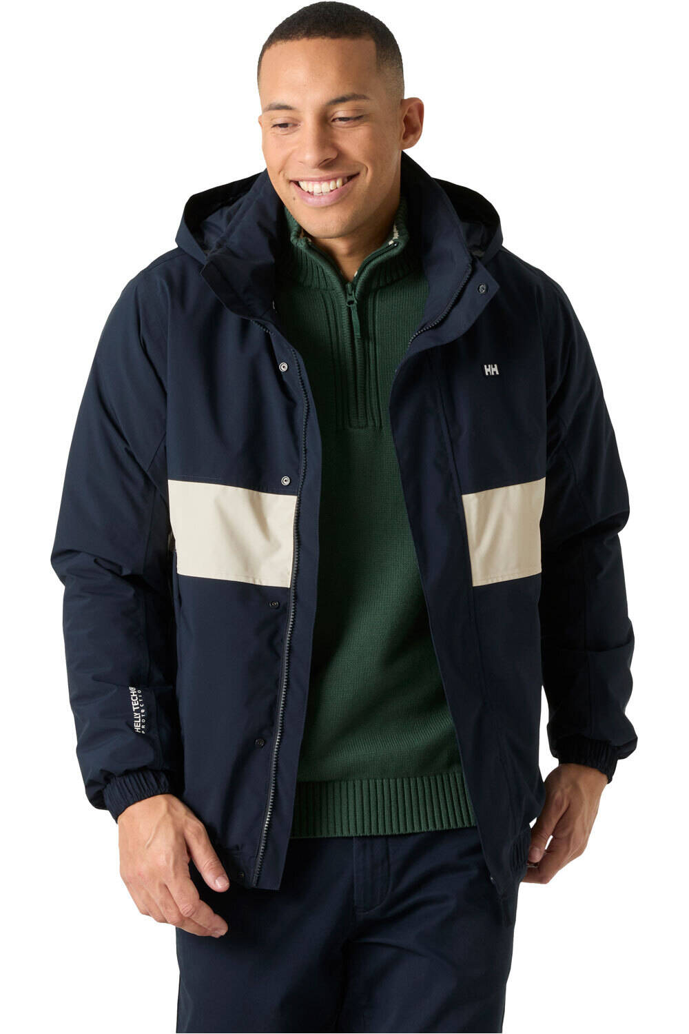 Helly Hansen chaquetas hombre SMOEGEN INSULATED RAIN JACKET vista frontal