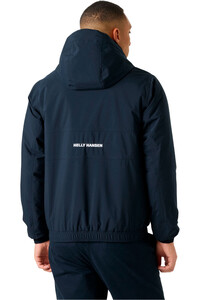 Helly Hansen chaquetas hombre SMOEGEN INSULATED RAIN JACKET vista trasera