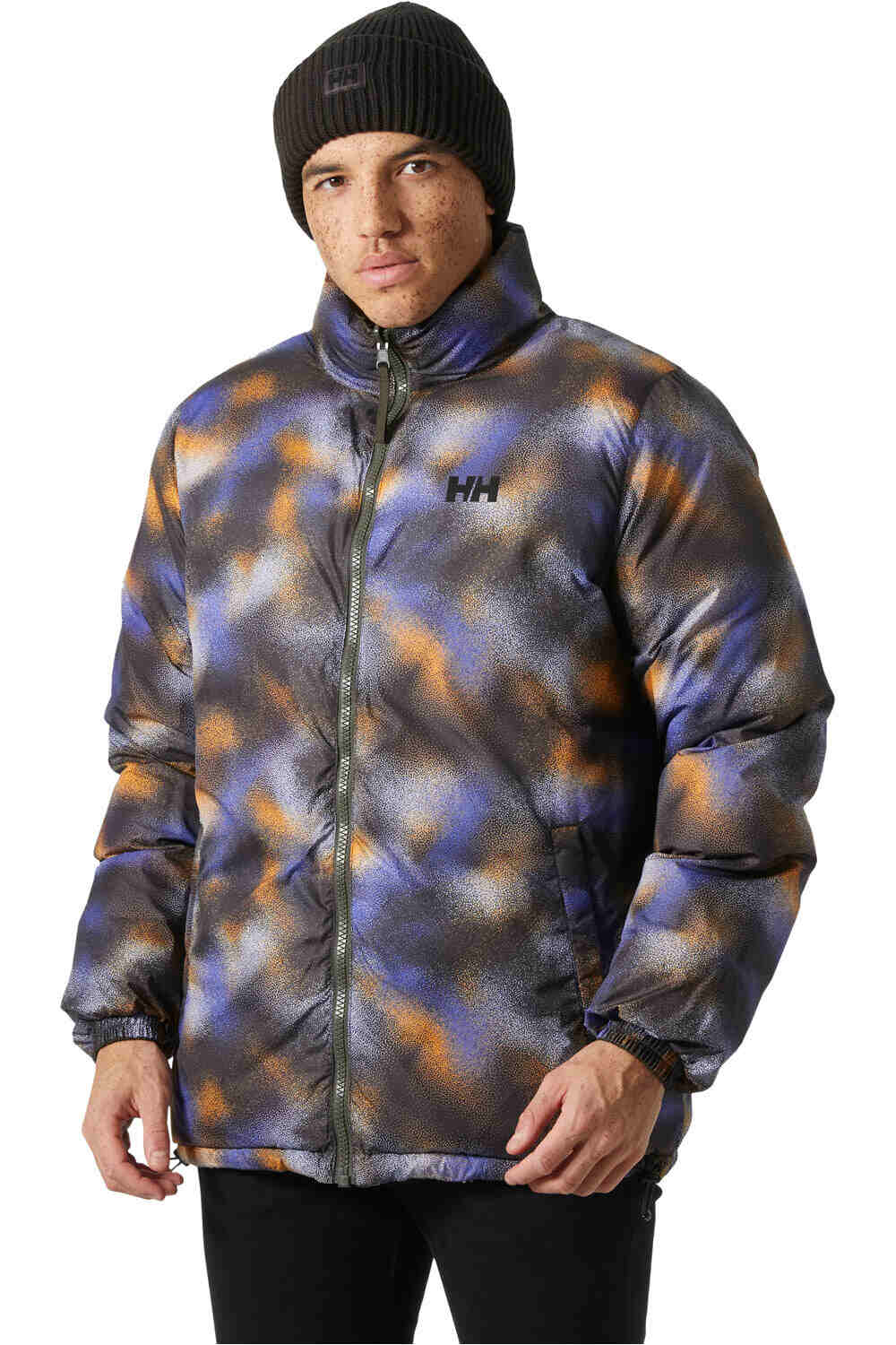 Helly Hansen chaquetas hombre YU 23 REVERSIBLE PUFFER vista frontal