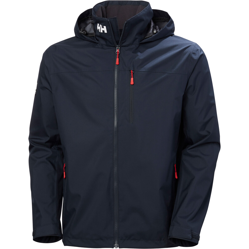 Helly Hansen chubasquero hombre CREW HOODED JACKET 2.0 vista frontal