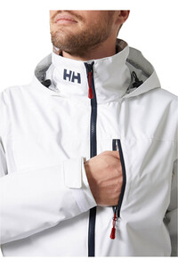 Helly Hansen chubasquero hombre CREW HOODED JACKET 2.0 vista trasera