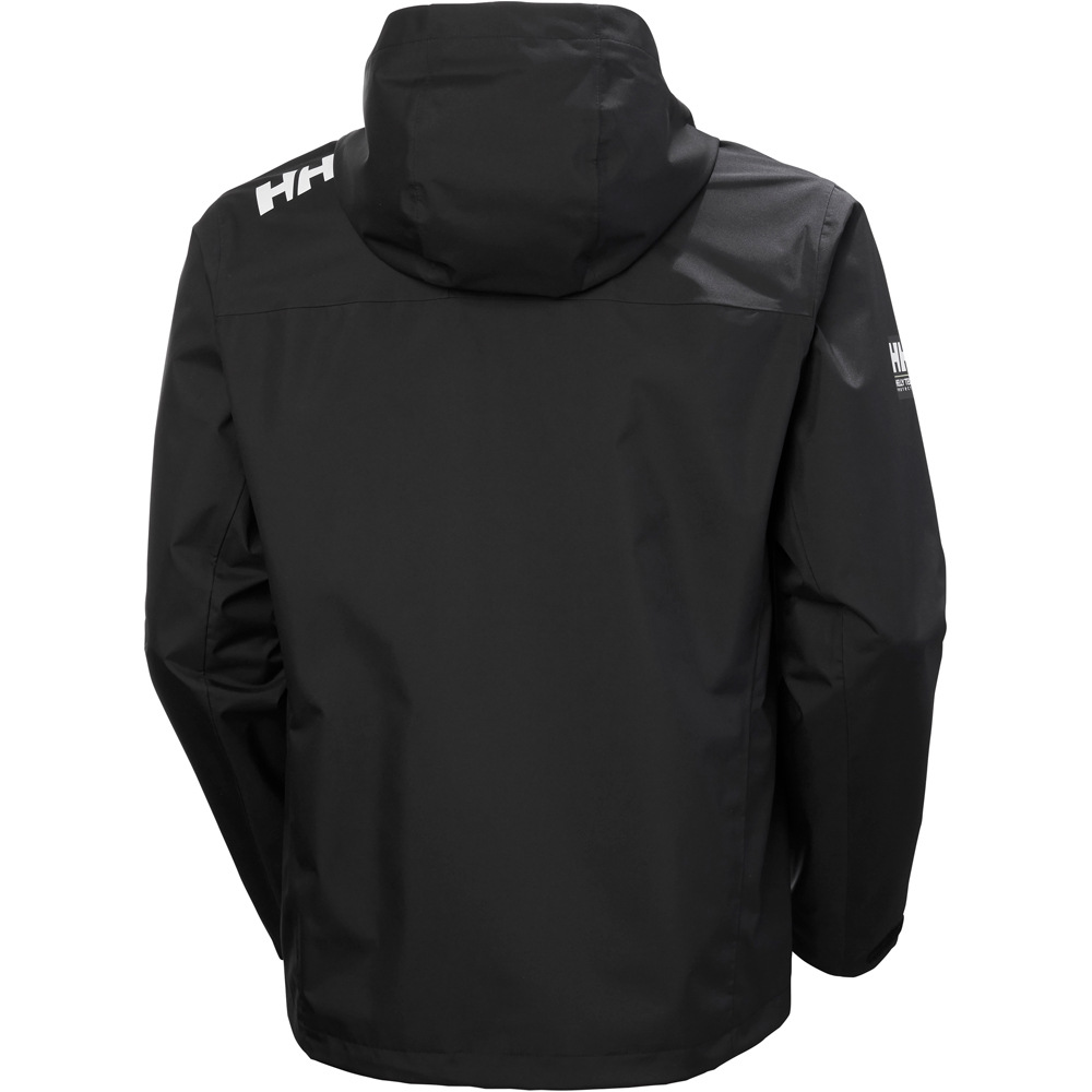 Helly Hansen chubasquero hombre CREW HOODED JACKET 2.0 vista trasera