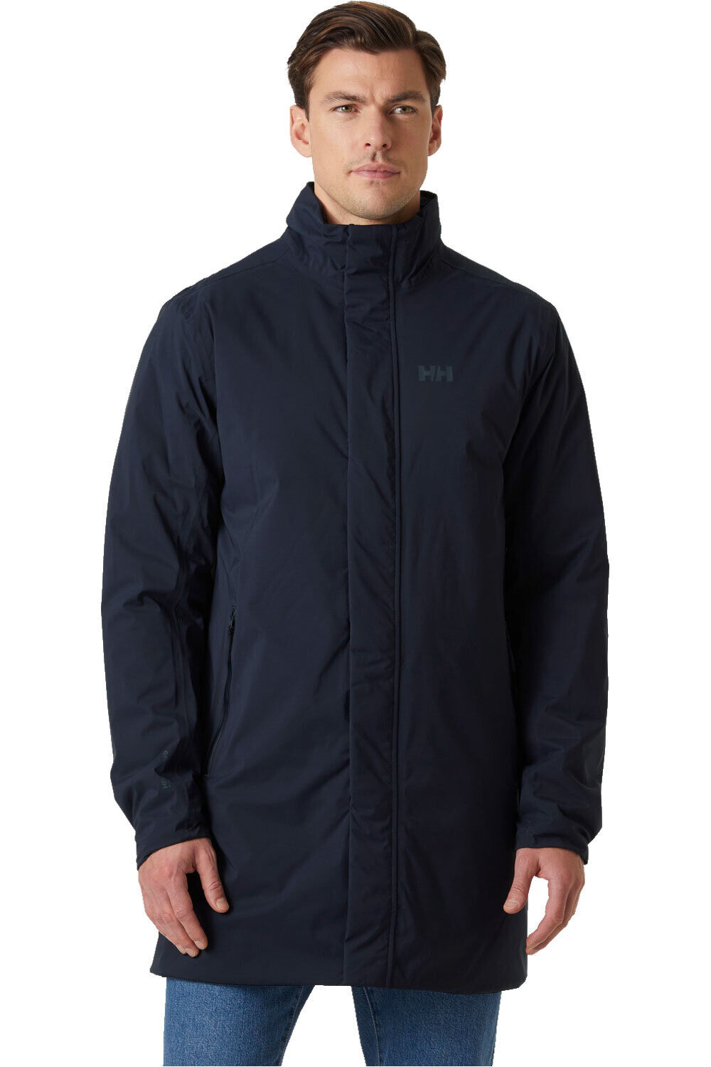 Helly Hansen chubasquero hombre URB PRO INS RAIN COAT vista frontal