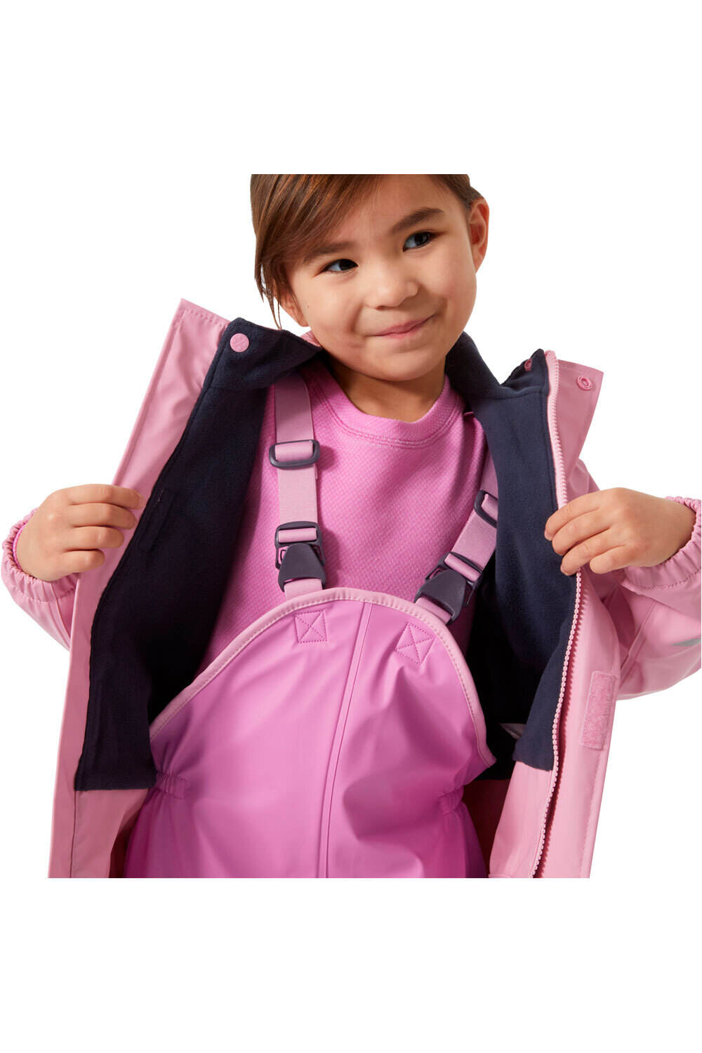 Helly Hansen conjunto esquí infantil K BERGEN FLEECE PU RAINSET 2.0 04