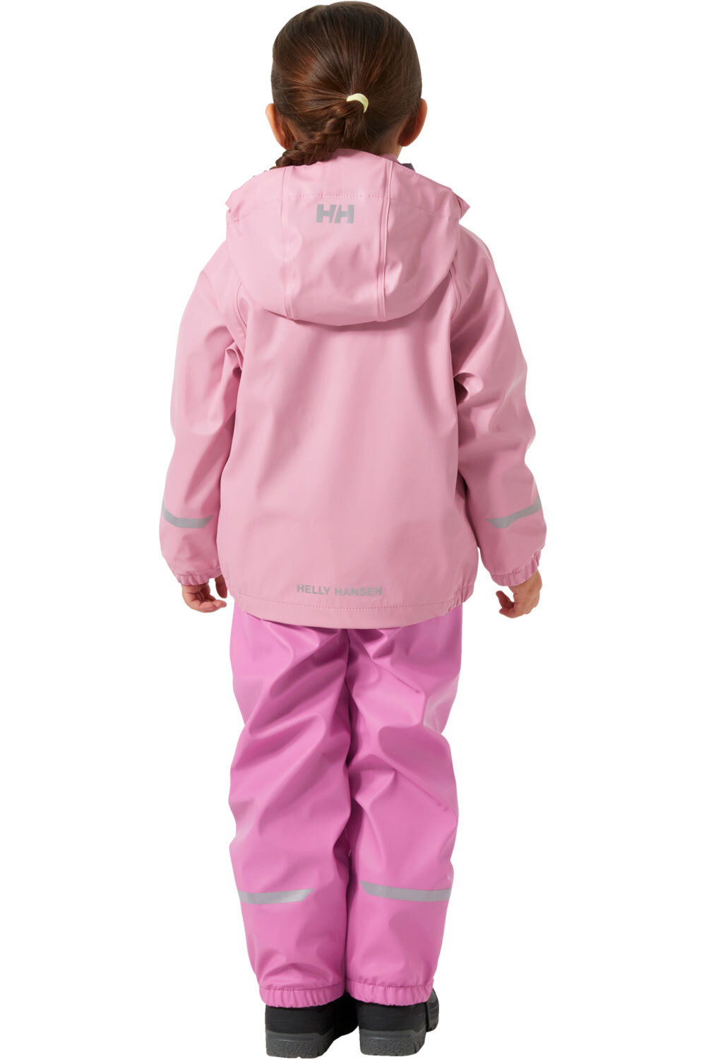 Helly Hansen conjunto esquí infantil K BERGEN FLEECE PU RAINSET 2.0 vista trasera