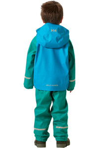 Helly Hansen conjunto esquí infantil K BERGEN FLEECE PU RAINSET 2.0 vista trasera