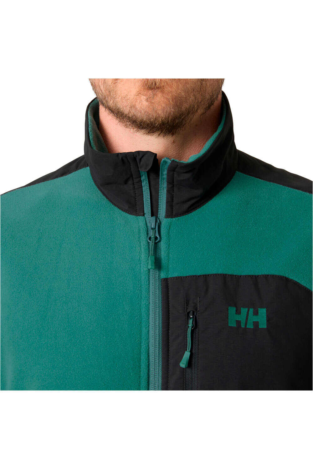 Helly Hansen forro polar hombre DAYBREAKER BLOCK JACKET vista detalle