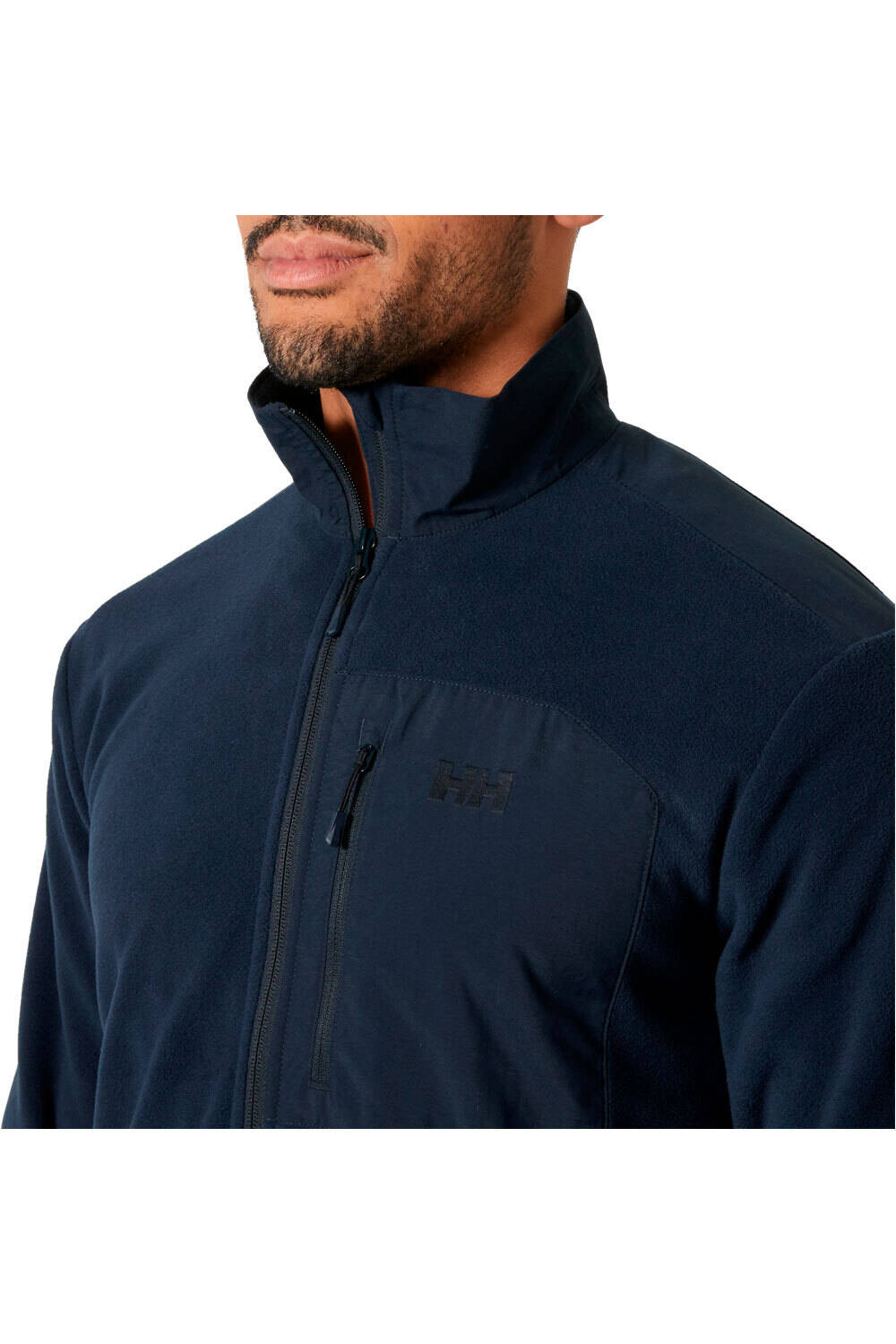 Helly Hansen forro polar hombre DAYBREAKER BLOCK JACKET vista detalle