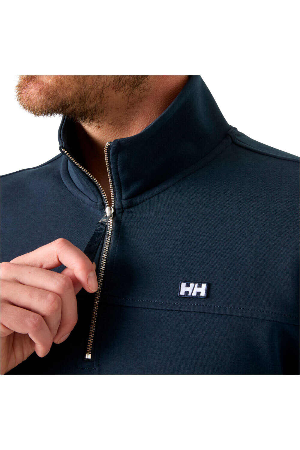 Helly Hansen forro polar hombre KOSTER SWEAT 1/2 ZIP vista detalle