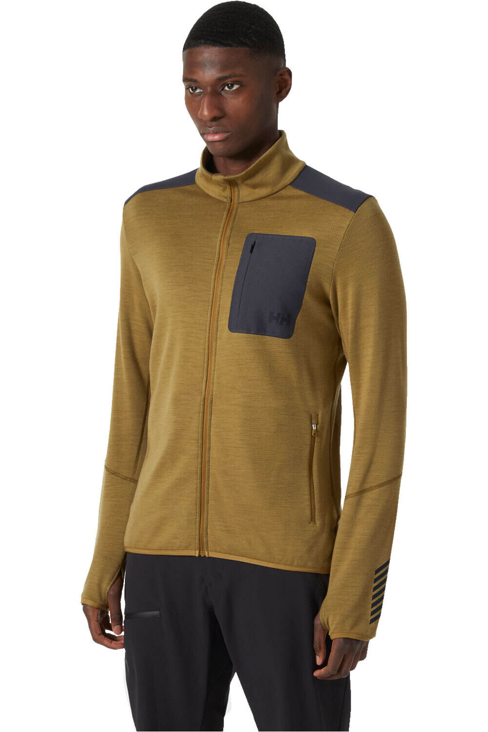 Helly Hansen forro polar hombre LIFA MERINO MIDLAYER vista frontal