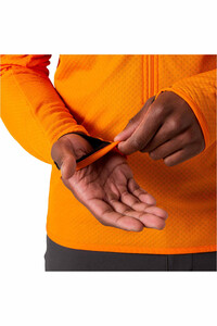 Helly Hansen forro polar hombre ODIN BREEZE HOODED FLEECE vista detalle