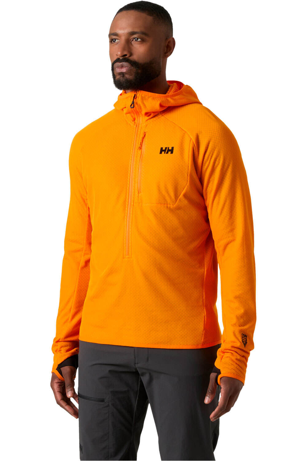 Helly Hansen forro polar hombre ODIN BREEZE HOODED FLEECE vista frontal