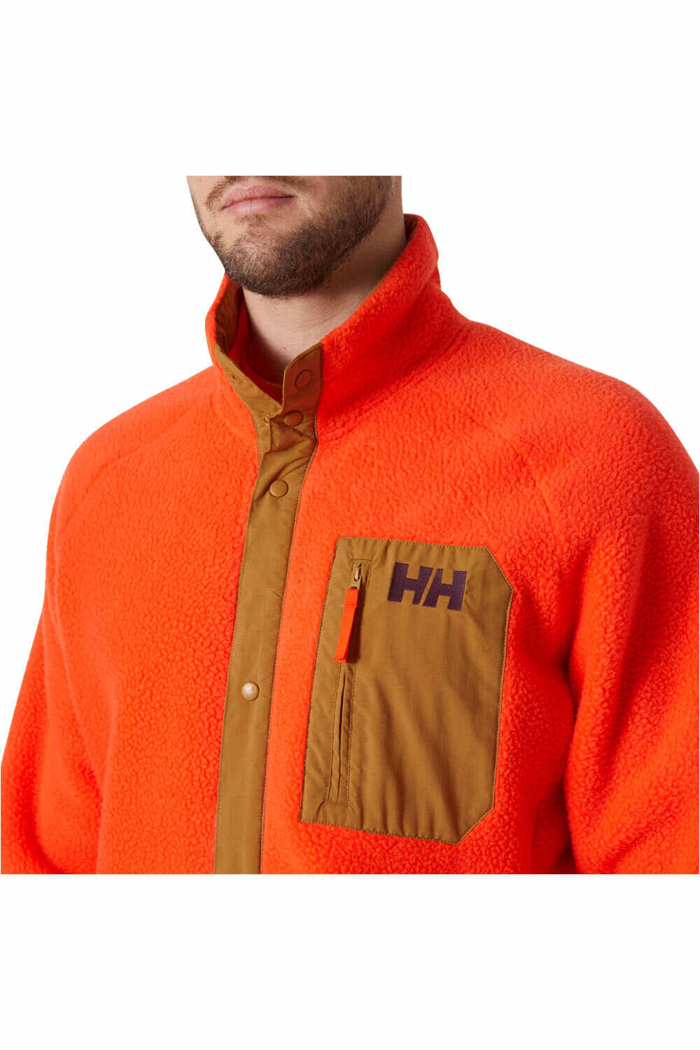 Helly Hansen forro polar hombre PANORAMA PILE SNAP vista detalle