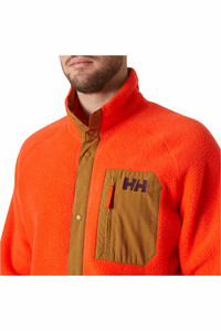 Helly Hansen forro polar hombre PANORAMA PILE SNAP vista detalle