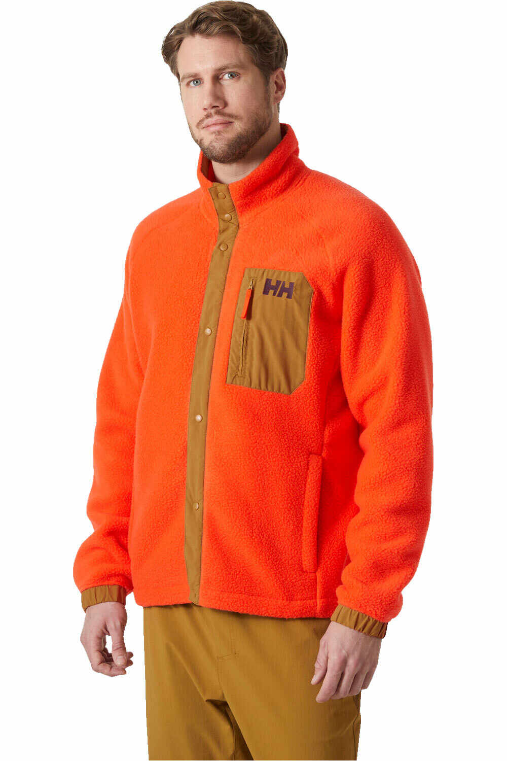 Helly Hansen forro polar hombre PANORAMA PILE SNAP vista frontal